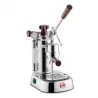 La Pavoni Professional Espresso Machine Chrome with Wood PCW-16 - La Pavoni Professional Espresso Machine Chrome with Wood PCW-16