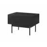 Greenington Park Avenue 1 Drawer Nightstand Ruby - Back Side Angle - Greenington Park Avenue 1 Drawer Nightstand Ruby - Back Side Angle