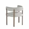 Sunpan Sheila Dining Armchair - Hemingway Marble - Back Side Angle - Sunpan Sheila Dining Armchair - Hemingway Marble - Back Side Angle