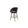 Cane-Line Peacock Bar Chair W/Teak Legs light gray - Cane-Line Peacock Bar Chair W/Teak Legs light gray
