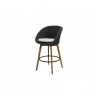 Cane-Line Peacock Bar Chair W/Teak Legs gray cusion - Cane-Line Peacock Bar Chair W/Teak Legs gray cusion