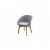 Cane-Line Peacock Chair W/Teak Legs, Cane-Line Soft Rope Light grey, Cane-line Natté - Cane-Line Peacock Chair W/Teak Legs, Cane-Line Soft Rope Light grey, Cane-line Natté