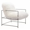 Pelut Accent Chair White - Angled 2 - Pelut Accent Chair White - Angled 2