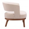 Penryn Accent Chair in Beige - Side View