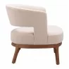 Penryn Accent Chair in Beige - Side View - Penryn Accent Chair in Beige - Side View