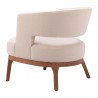 Penryn Accent Chair in Beige - Back Left