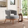 Penryn Accent Chair in Slate Gray - Lifestyle