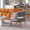 Penryn Accent Chair in Slate Gray - Lifestyle 2