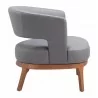 Penryn Accent Chair in Slate Gray - Side View - Penryn Accent Chair in Slate Gray - Side View