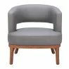 Penryn Accent Chair in Slate Gray - Front - Penryn Accent Chair in Slate Gray - Front