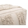 Peru Ottoman in Beige- details 2