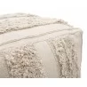 Peru Ottoman in Beige- details 2 - Peru Ottoman in Beige- details 2