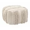Peru Ottoman in Beige- Front view 4 - Peru Ottoman in Beige- Front view 4