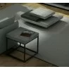 TemaHome Petra End Table in Concrete Look & Black - Lifestyle 3 - TemaHome Petra End Table in Concrete Look & Black - Lifestyle 3