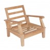 Royal Teak Coastal Chair - Without Cushion