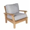 Royal Teak Coastal Chair - Granite - Royal Teak Coastal Chair - Granite