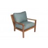 Coastal Wooden Club Chair - Spa