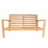 Royal Teak Coastal Loveseat - Without Cushion - Royal Teak Coastal Loveseat - Without Cushion