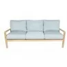 Royal Teak Coastal Wooden Sofa 3-Seater Spa - Royal Teak Coastal Wooden Sofa 3-Seater Spa