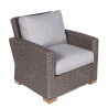 Sanibel Wicker Deep Seating Club Chair - Granite