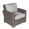 Sanibel Wicker Club Chair - Granite - Sanibel Wicker Club Chair - Granite
