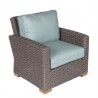 Sanibel Wicker Club Chair - Spa