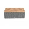 Royal Teak Sanibel Wicker Coffee Table - Royal Teak Sanibel Wicker Coffee Table