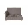 Royal Teak Sanibel Wicker 2-Seater Arm Right - No Cushion - Royal Teak Sanibel Wicker 2-Seater Arm Right - No Cushion