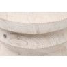 Essentials For Living Pier Accent Table in White Wash Pine - Detail