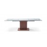 Whiteline Modern Living Pilastro Extendable Dining Table