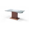 Whiteline Modern Living Pilastro Extendable Dining Table