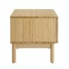 Greenington Monterey 1 Drawer Nightstand, Wheat - Side Angle - Greenington Monterey 1 Drawer Nightstand, Wheat - Side Angle