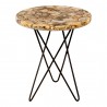 Natura Agate Accent Table - Front