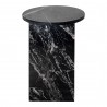 Moe's Home Collection Grace Accent Table in Black Marble - View