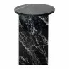 Moe's Home Collection Grace Accent Table in Black Marble - View - Moe's Home Collection Grace Accent Table in Black Marble - View