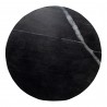 Moe's Home Collection Grace Accent Table in Black Marble - Top Angle