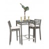 Panama Jack Outdoor Graphite 3-Piece Pub Set with Cushions