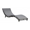 Panama Jack Outdoor Graphite Curve Chaise Lounge