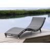 Panama Jack Outdoor Graphite Curve Chaise Lounge Outdoor