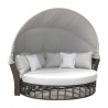 Panama Jack Outdoor Graphite Canopy Daybed with Cushions