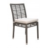 Panama Jack Outdoor Graphite Stackable Side Chair 002