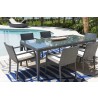 Panama Jack Outdoor Onyx 7-Piece Dining Set with Cushions