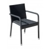 Panama Jack Outdoor Onyx Stackable Armchair