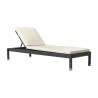 Panama Jack Outdoor Onyx Chaise Lounge With Cushions