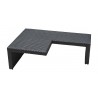 Panama Jack Outdoor Onyx Puzzled Coffee Table