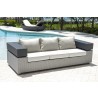 Panama Jack Outdoor Onyx Sofa with Cushions