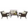 Panama Jack Outdoor Oasis 4-Piece Seating Set