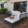 Panama Jack Outdoor Sandcastle Grey 5-Piece Sectional Set 002