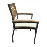Panama Jack Outdoor Boca Grande Stackable Dining Armchairs (Set of 2) 006
