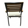 Panama Jack Outdoor Boca Grande Stackable Dining Armchairs (Set of 2) 002